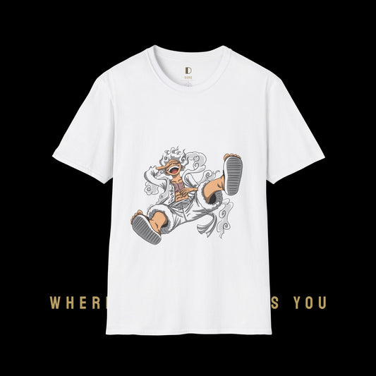 DORS One Piece Luffy Skull T-Shirt — Monkey D. Luffy Straw Hat Jolly Roger Tee