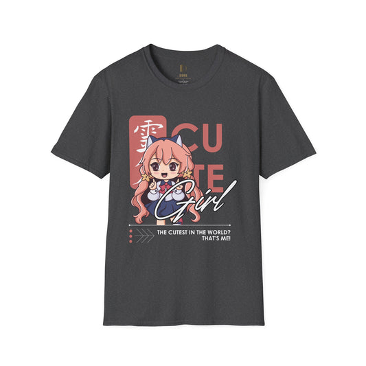 DORS Cute Girl Anime T‑Shirt — Kawaii Chibi Design